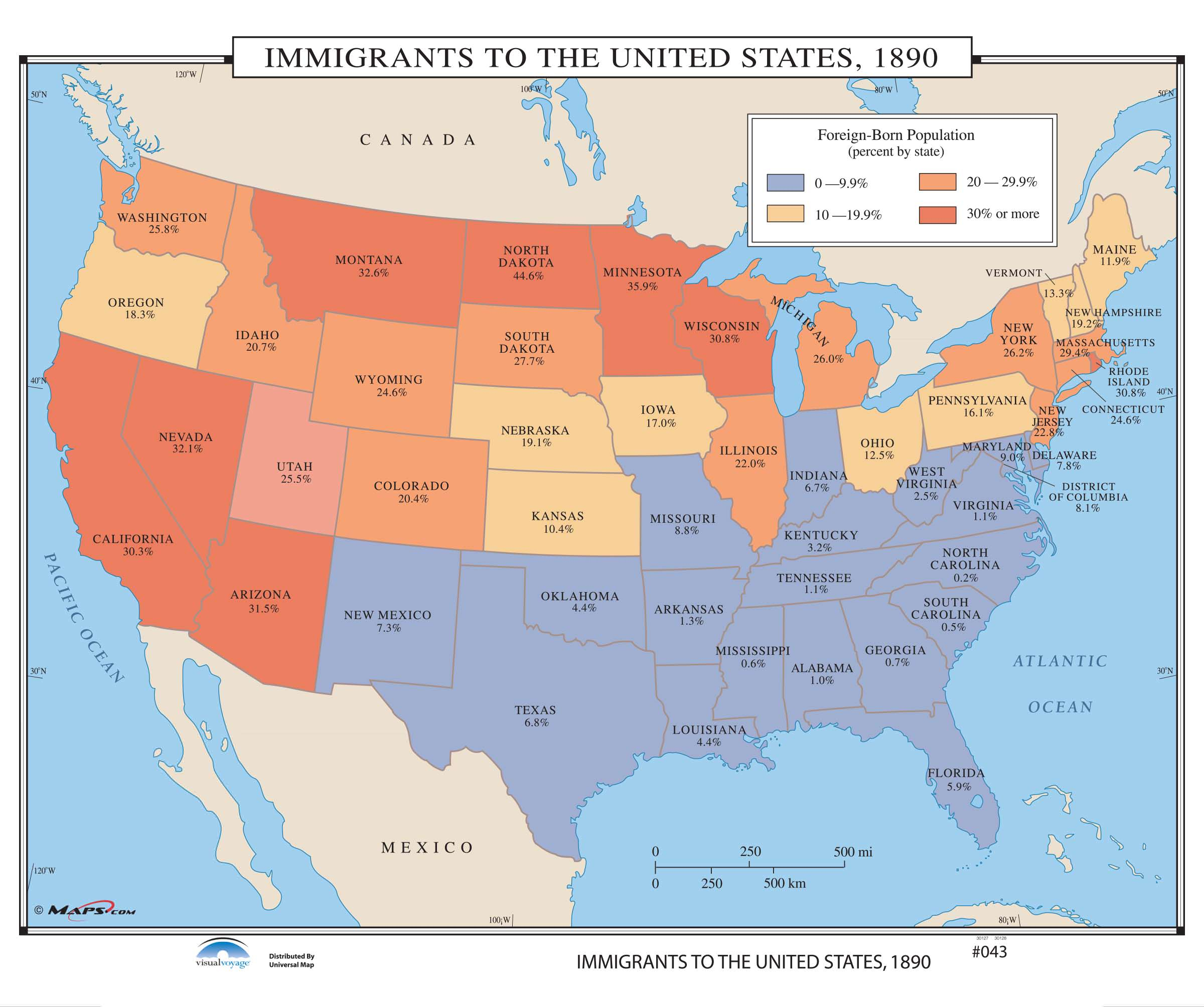 Us Map 1890 World Map Gray