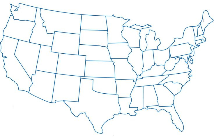 Us Map Black And White Simple Simple Us Map Printable Terrific Us Maps 