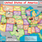 Us Map Vacation Spots Carolina Map