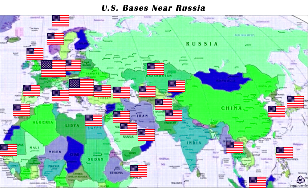 US Military Bases Around Russia ImagesOfRussia