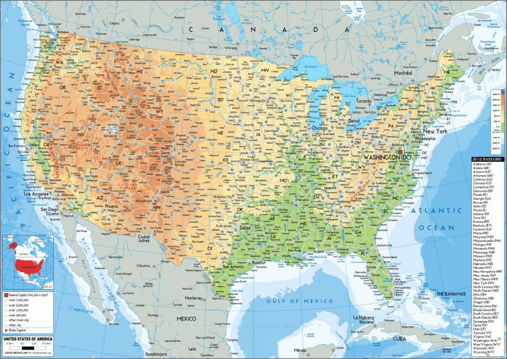 Usa Maps Of States Black Sea Map