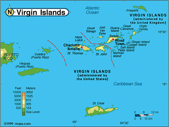 Virgin Islands Vacations On American And British Paradise Virgin