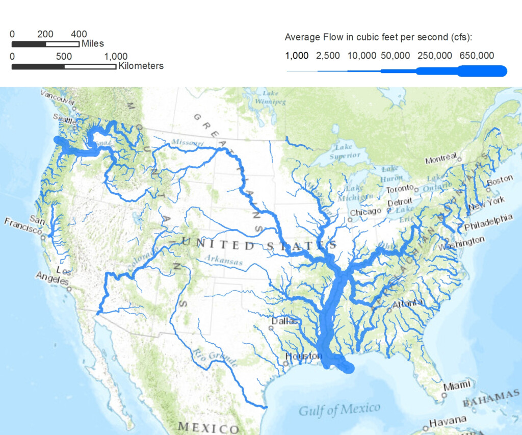 What If We Consider The Great Lakes As Simply Fat Rivers Great Lakes 
