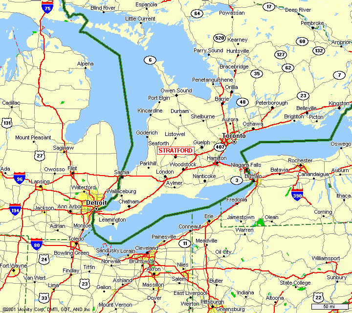 What Is The Closest Us Border To Toronto