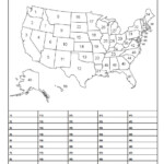 10 Blank Map Of The United States Numbered Image HD Wallpaper