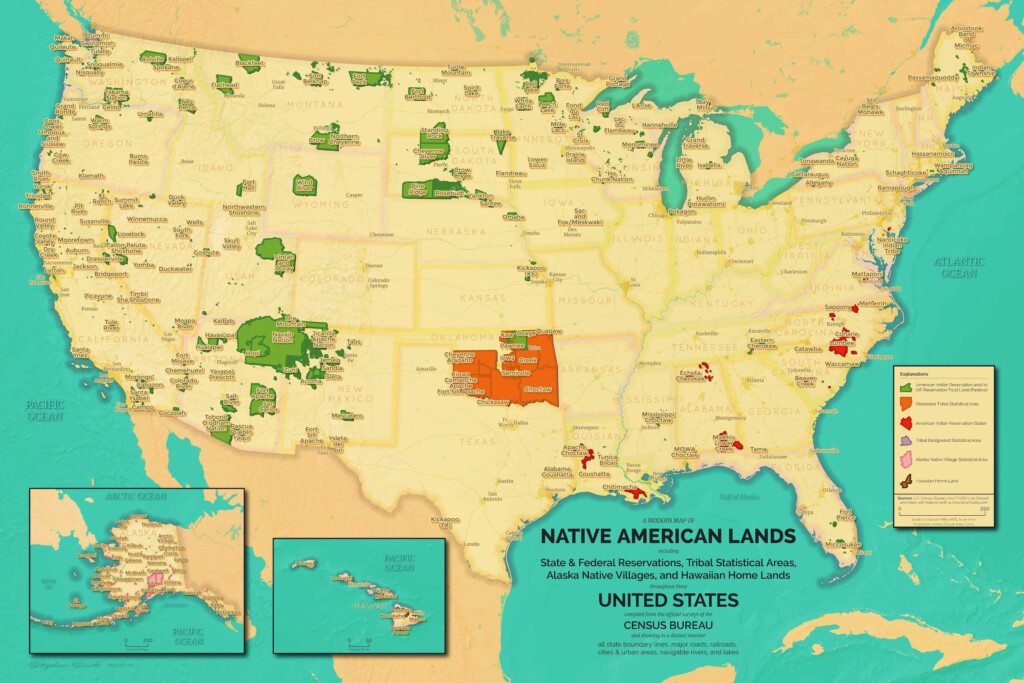 10 New Printable Map Native American Tribes Printable Map