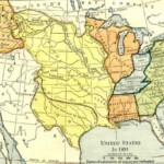 1803 Map Of USA American