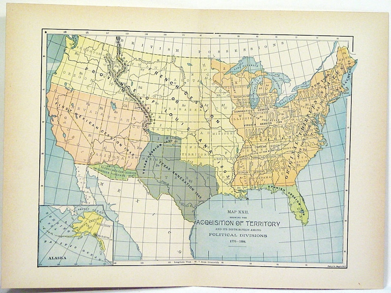 1890 Map Of United States Map