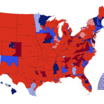 1999 House Of Representatives Us Map Map