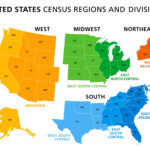 5 US Regions Map And Facts Mappr 2022
