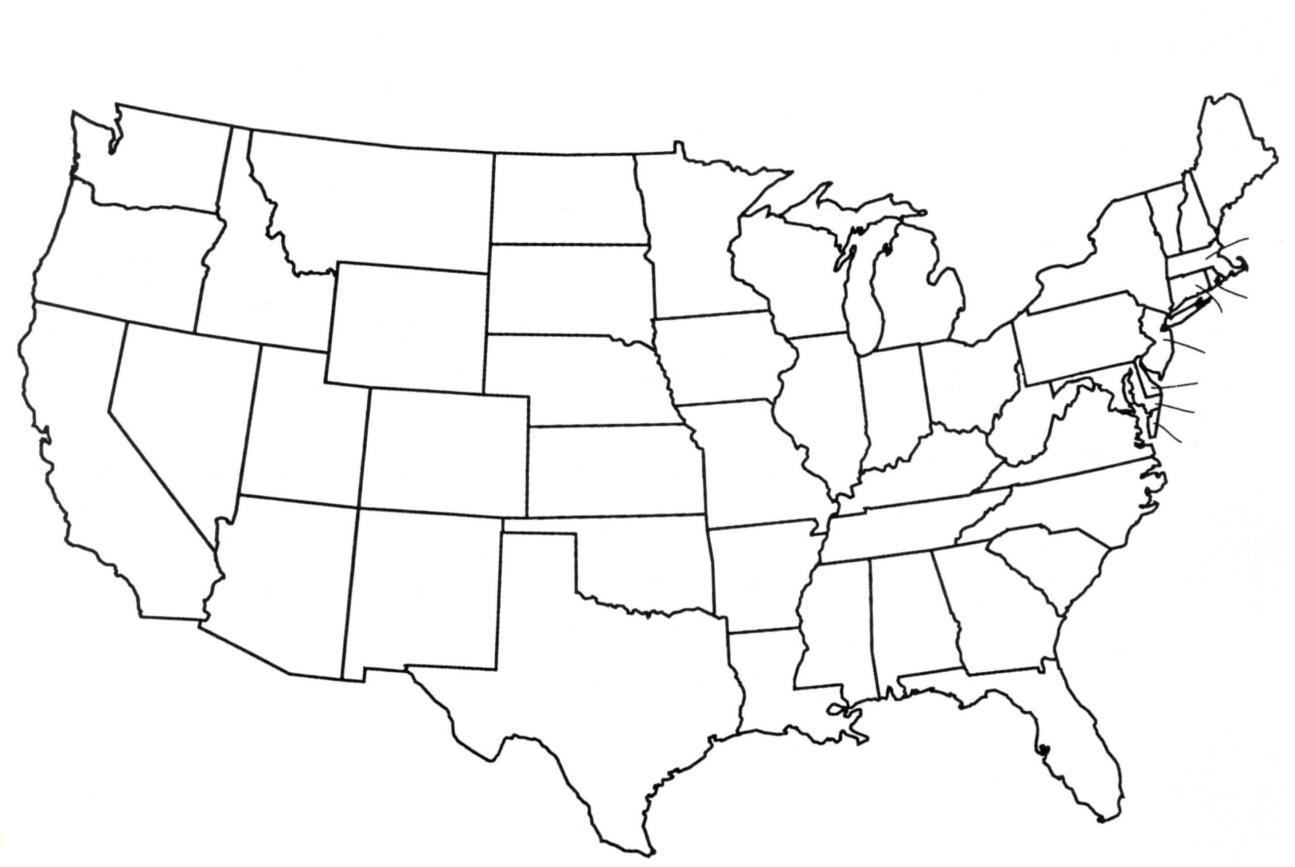 50 States And Capitals Map Quiz Printable Printable Maps Printable Us 