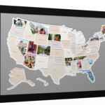 50 States Photo Map Diy