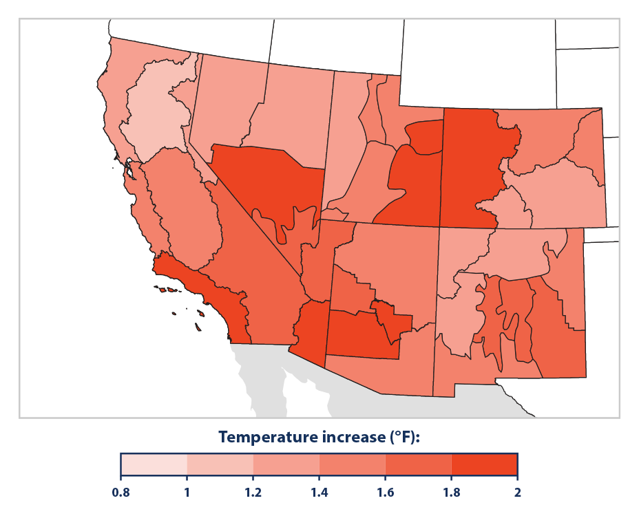 A Closer Look Temperature And Drought In The Southwest Climate 