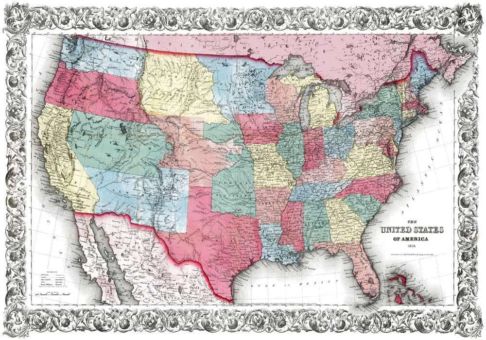 American History Maps Legends Of America