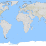 Blank Political Map Of The World With Administrative Divisions