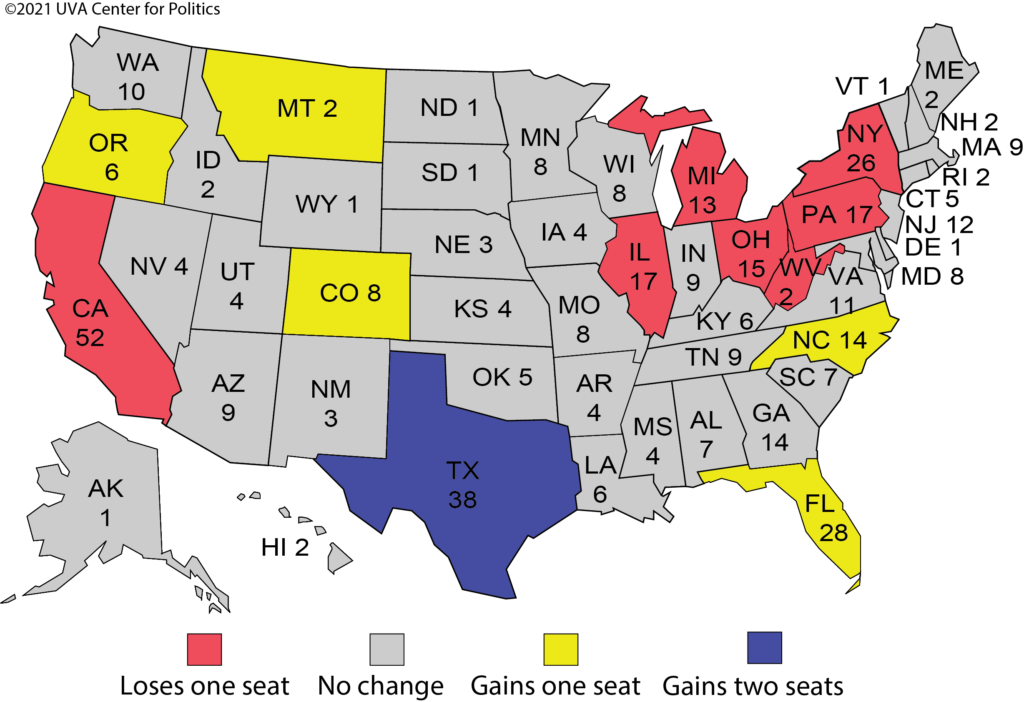 Census Reapportionment Seat Trade offs Likelier To Benefit Republicans 