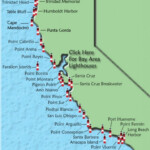 Central California Beaches Map Printable Maps