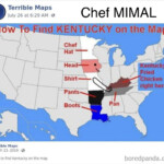 Chef MIMAL Funny Maps Map Funny Posters