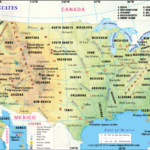 Clickable Map Of USA Explore The US Map With The States Name Labeled