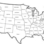 Continental Us Map States Map Of Us Topographic