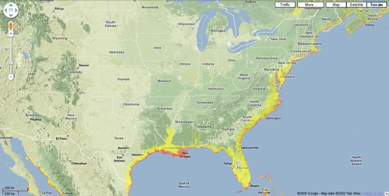 Earth s Coastlines After Sea level Rise 4000 AD New Scientist