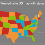 Editable Us Map Powerpoint Download Free