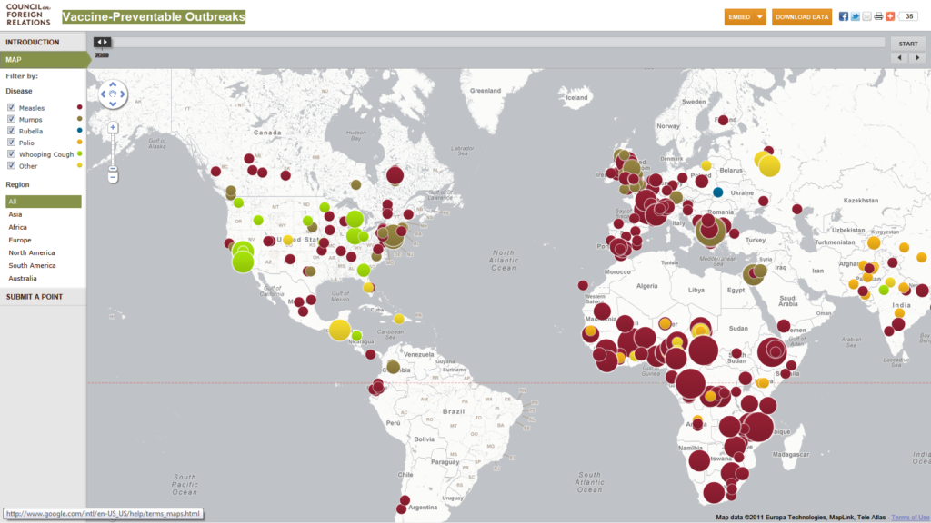 EPC Updates Map Of Preventable Diseases