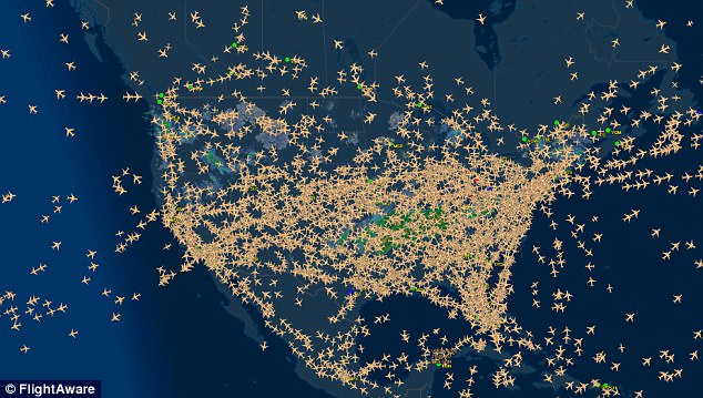 Flight Tracker Map Shows 6 4 Million Traveling By Plane Express Digest
