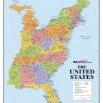 Free Printable Map Of The Eastern United States Printable US Maps