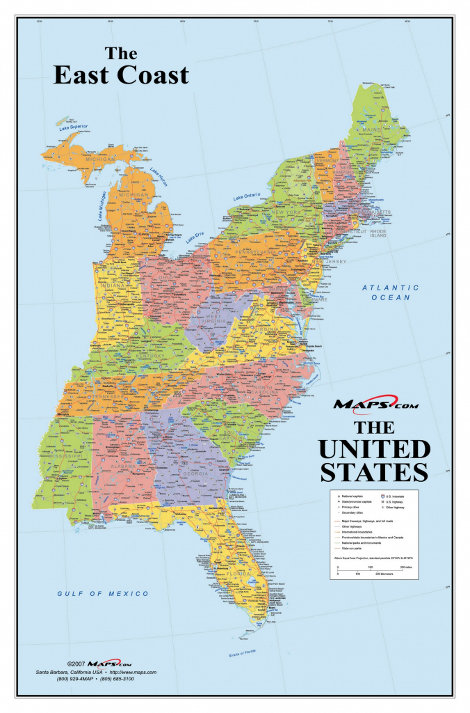 Free Printable Map Of The Eastern United States Printable US Maps