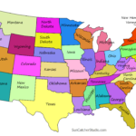 Free Printable Maps Of Usa Printable Form Templates And Letter