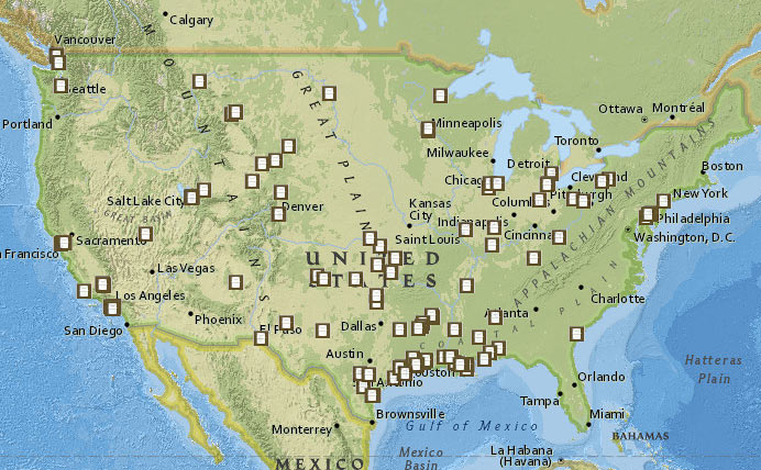 Gasoline Terminal Locations And Their Refineries