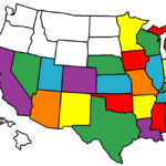 Here Is A Map Of All The States I ve Visited States Visited Map Us