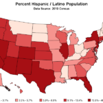 Hispanic Population In The U S 2010 Census