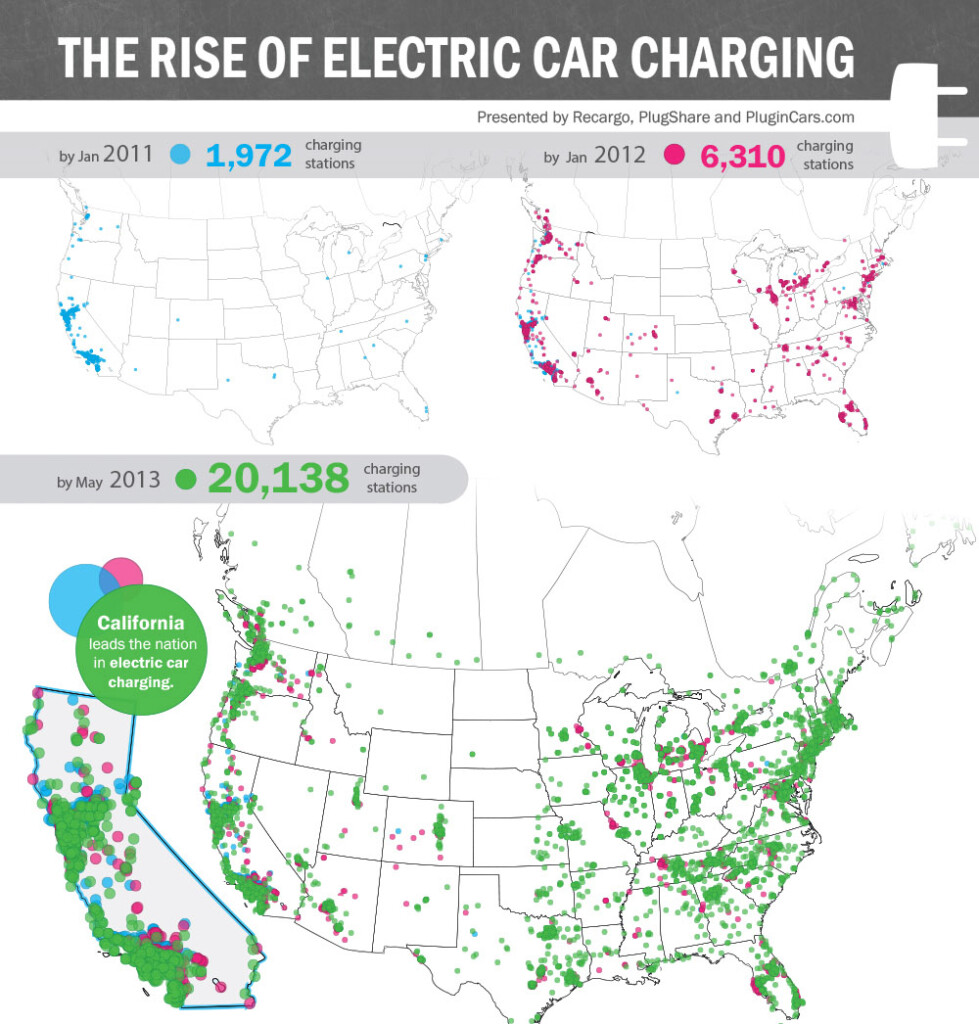 How Many Electric Car Charging Stations Are There In The United States 