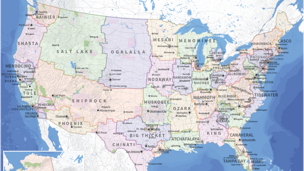 How State Boundaries Would Look Based On Equal Population