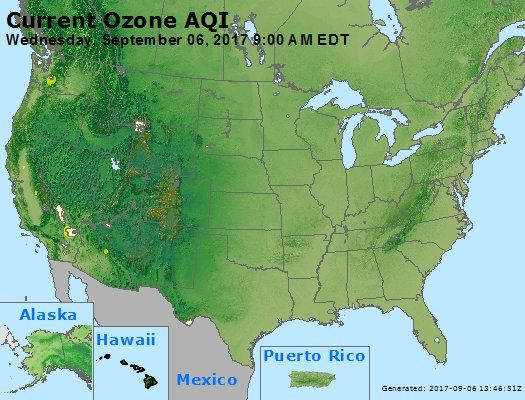Image Result For U s National Map Of Poisonous Spiders Air Quality 