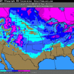 Intellicast Snow Cover In United States Weather Underground