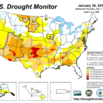 January Brought Largest Drought Footprint In Nearly 4 Years To U S