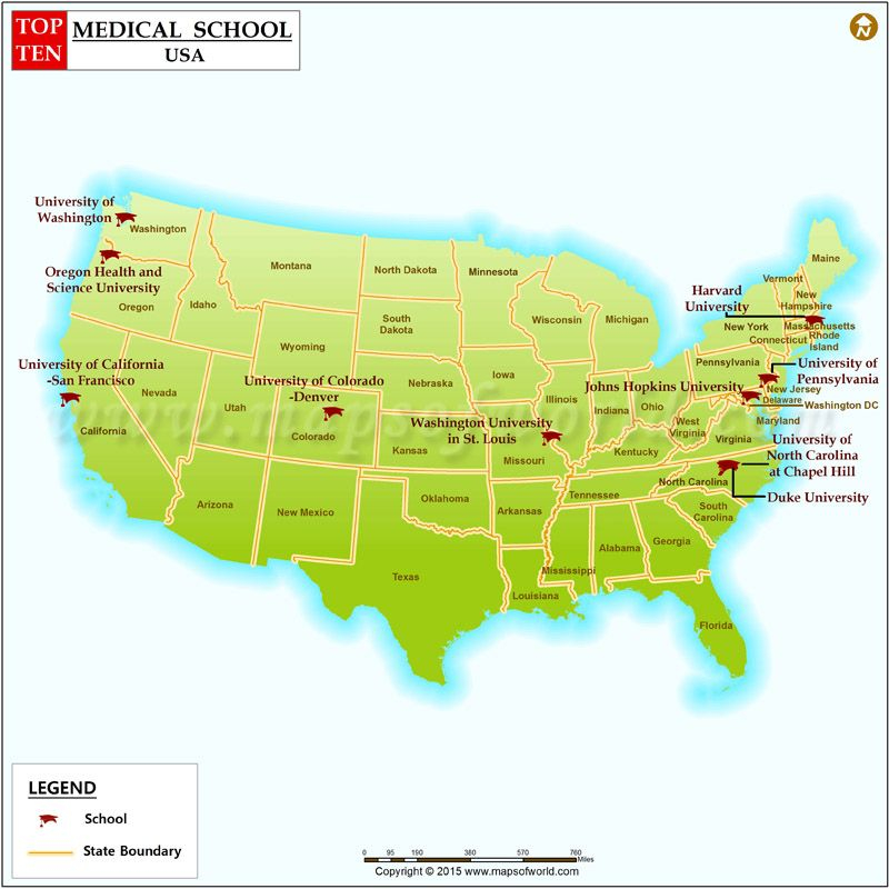 Know The Name Of Top 10 Medical Schools In The USA With Their Brief 