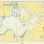 Lake Of The Woods Map 1951 Wood Map Historical Maps Nautical Map