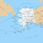 Large Detailed Map Of Alaska State With Relief And Cities 20 Inch By 30