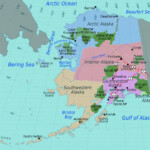 Large Regions Map Of Alaska State Alaska State USA Maps Of The