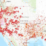 Map Of Active Wildfires In The United States