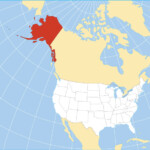 Map Of Alaska State USA Nations Online Project