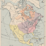 Map Of The North American Colonies 1697