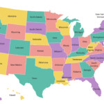 Map Of The USA States Printable Maps Online