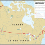 Map Of Us And Canada Share Map