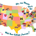 Map Of Us Colleges And Universities Map