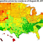 Map Reveals Current Price Of Gas Across U S Complex